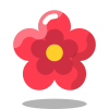 Flowering indoor plant icon