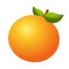 Mandarin tree icon