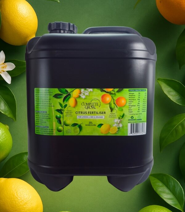 CompleteGrow Australian fertiliser manufacturer and wholesale citrus fertiliser supplier for NPK fertiliser, liquid fertiliser and hydroponic nutrients