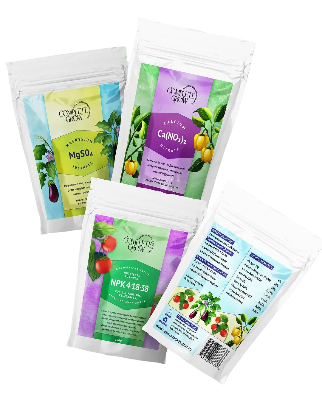 4kg Advanced Formula NPK 4-18-38 Fertiliser