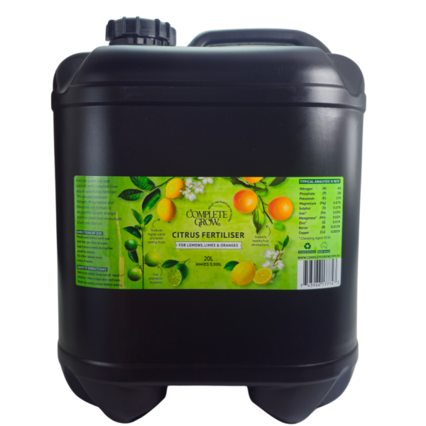 CompleteGrow Citrus Fertiliser 20 L drum