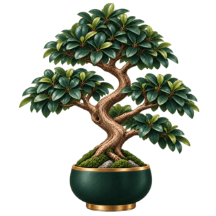 Bonsai and miniature indoor tree