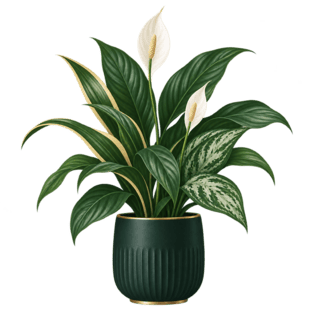 Popular household indoor plants